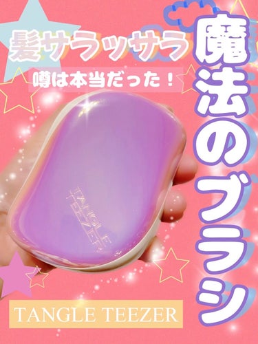 コンパクトスタイラー/TANGLE TEEZER/ヘアブラシを使ったクチコミ（1枚目）