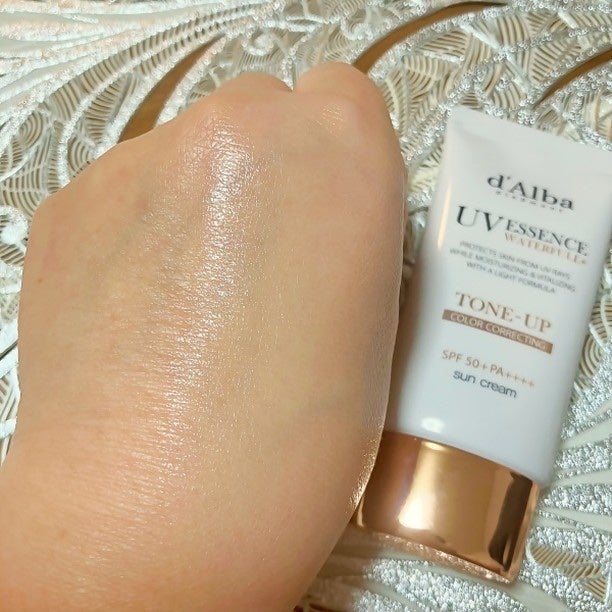 ウォータフルトーンアップサンクリーム/ダルバ/日焼け止めクリームを使ったクチコミ(10枚目)