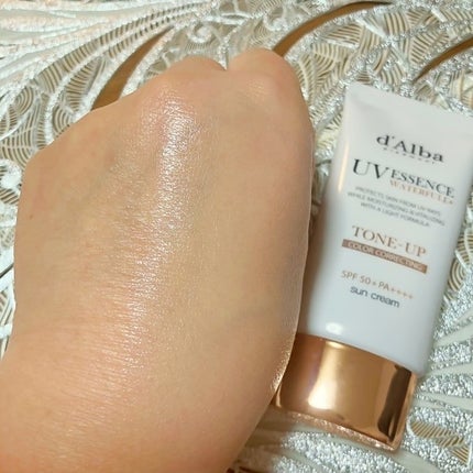 ウォータフルトーンアップサンクリーム/ダルバ/日焼け止めクリームを使ったクチコミ(10枚目)