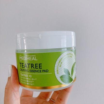 ティーツリーカーミングエッセンスパッド/MEDIHEAL/トナーパッドを使ったクチコミ(1枚目)