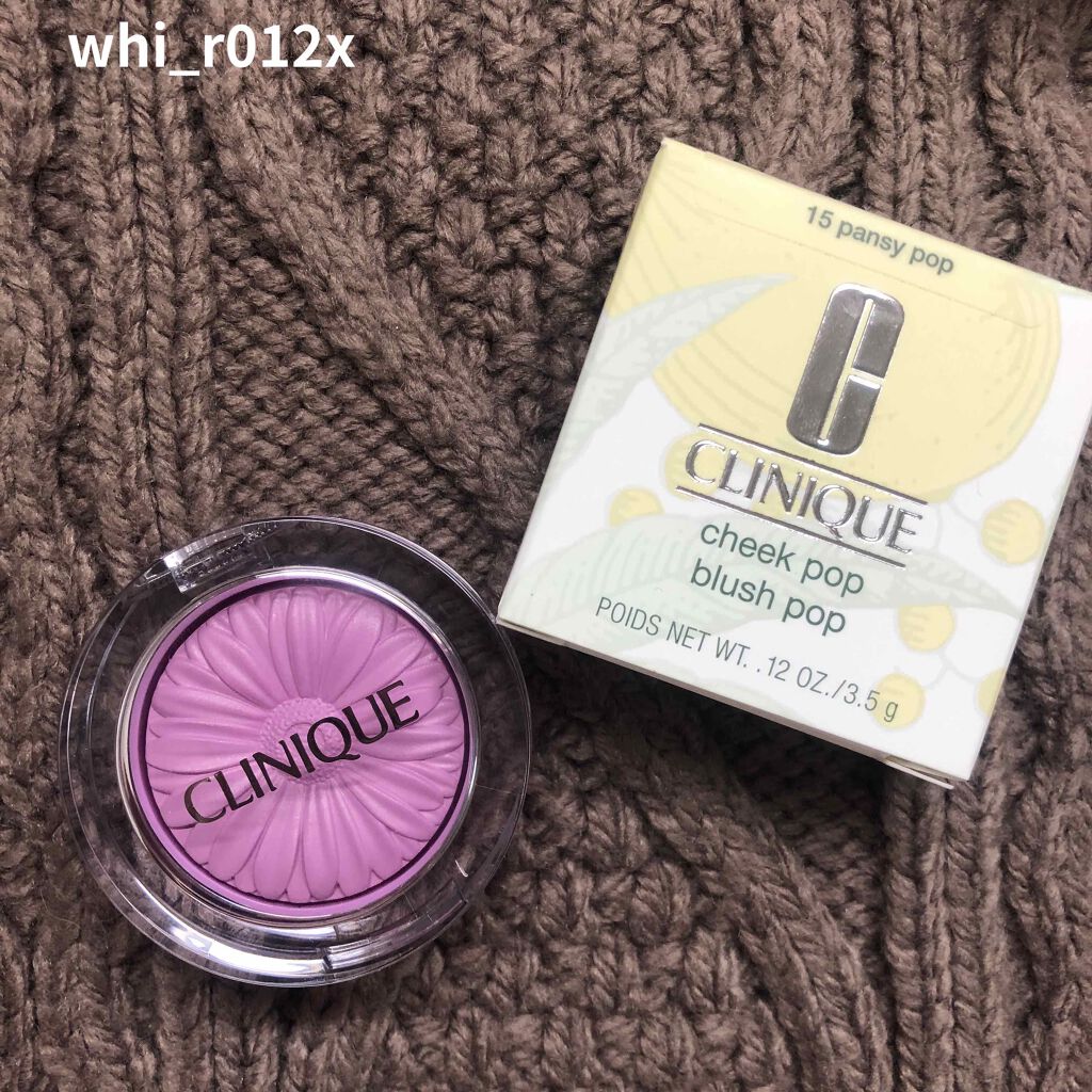 チーク ポップ/CLINIQUE/パウダーチークを使ったクチコミ(1枚目)