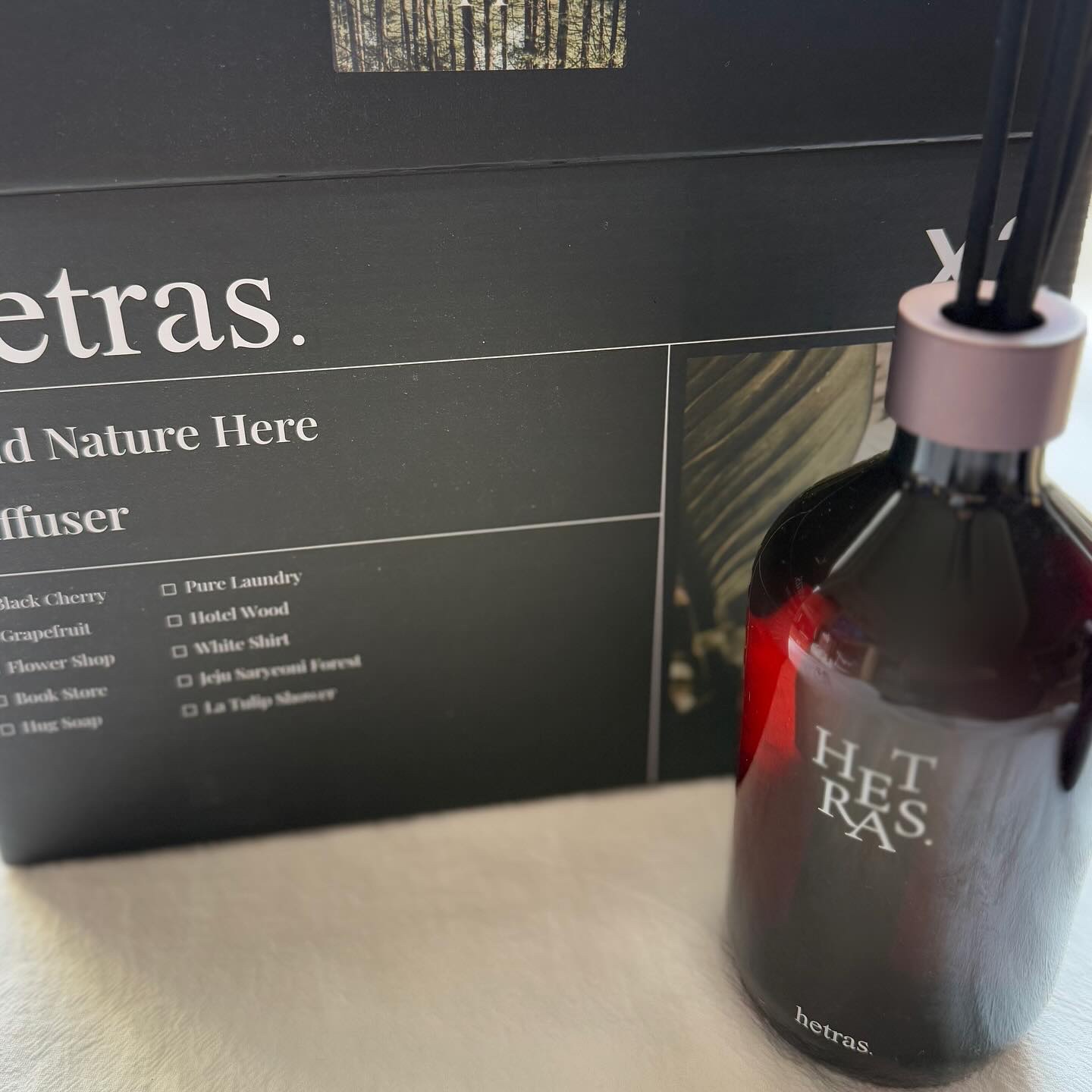 プレミアムディフューザー/hetras/ルームフレグランスを使ったクチコミ（3枚目）