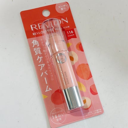レブロン キス シュガー スクラブ 116 ピーチ/REVLON/リップスクラブを使ったクチコミ(1枚目)