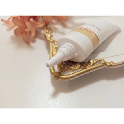 UHDファンデーション342(ピンクベージュ)/COSCOS/リキッドファンデーションを使ったクチコミ(3枚目)