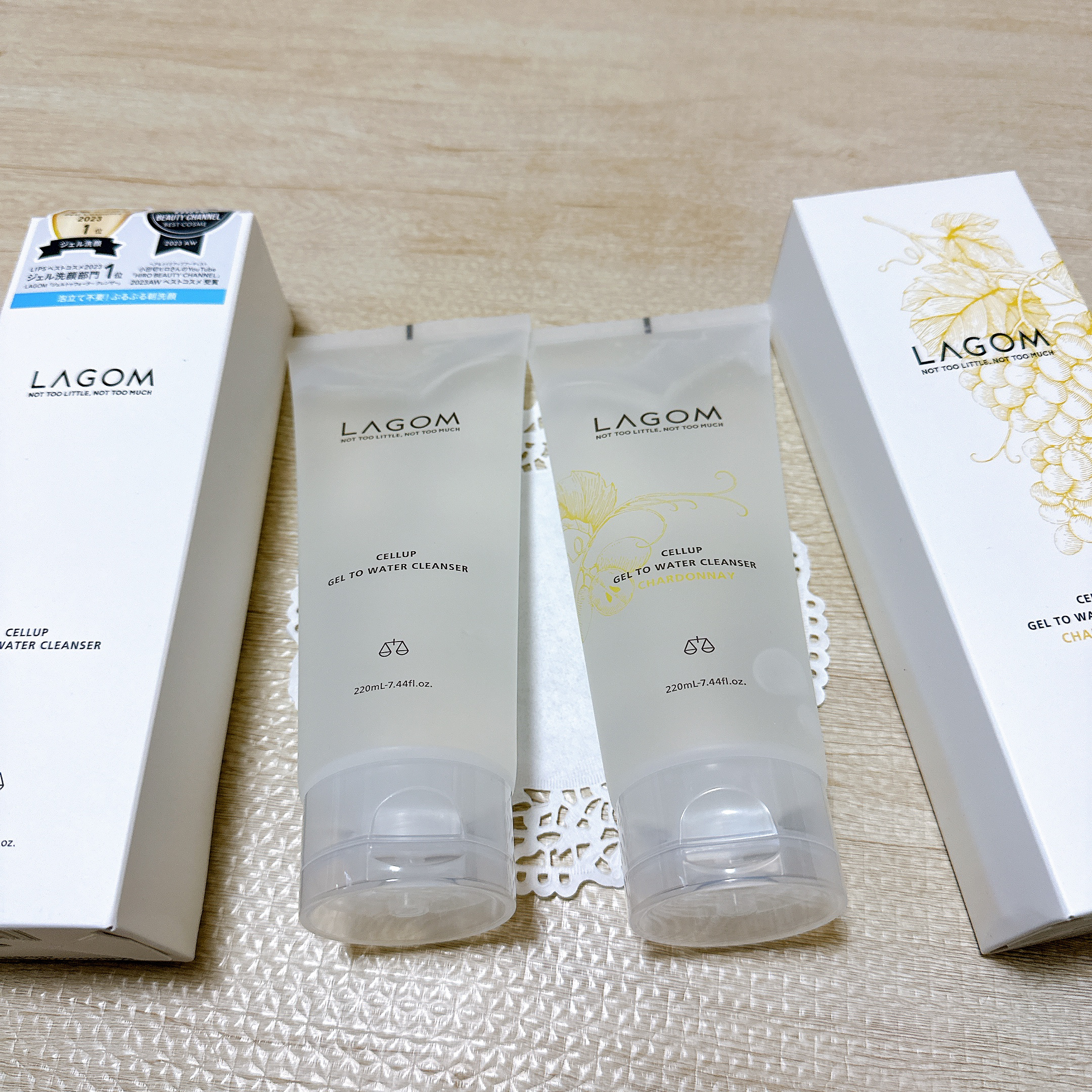 ラゴム ジェルトゥウォーター クレンザー(朝用洗顔)/LAGOM /その他洗顔料を使ったクチコミ（2枚目）