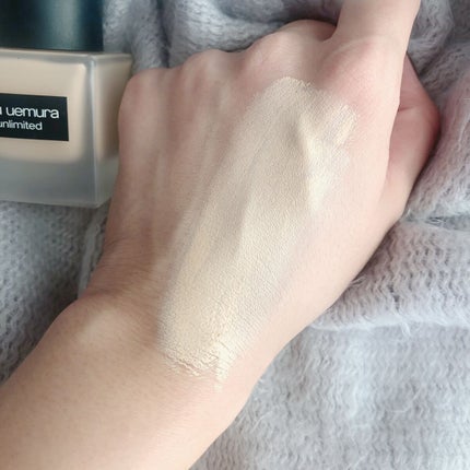 (旧)アンリミテッド ラスティング フルイド/shu uemura/リキッドファンデーションを使ったクチコミ(3枚目)