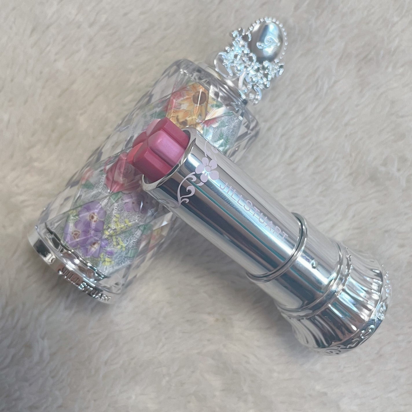 ジルスチュアート ブルーム リップ キャンディ ユーフォリックブーケ/JILL STUART/口紅を使ったクチコミ(3枚目)