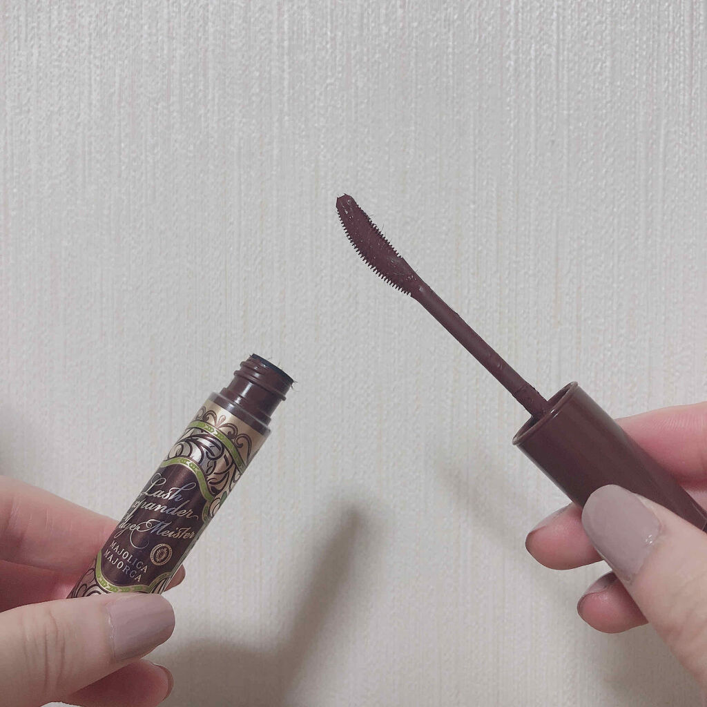 ラッシュエキスパンダー エッジマイスター F BR666/MAJOLICA MAJORCA/マスカラを使ったクチコミ（2枚目）