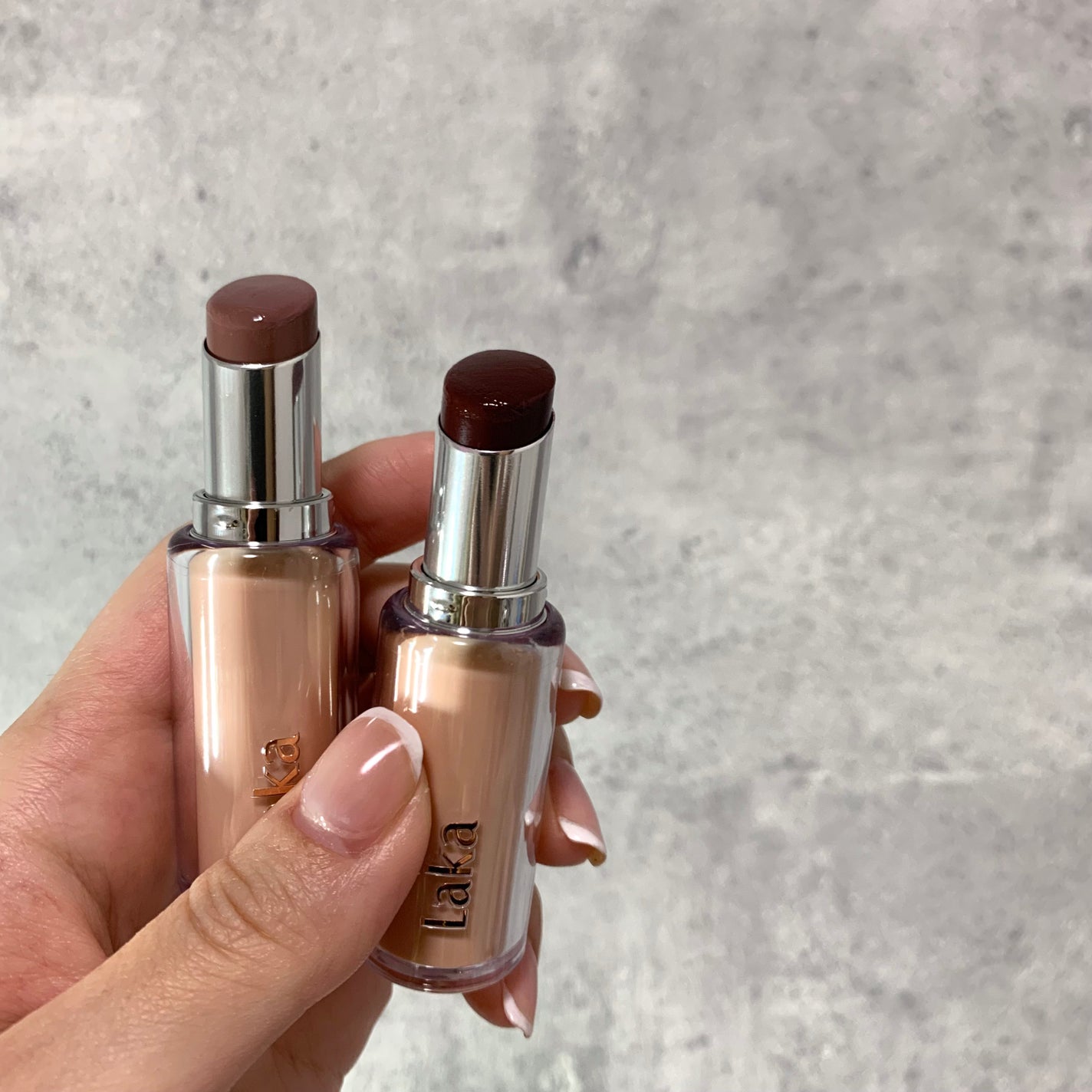 ボンディンググロウリップスティック/Laka/口紅を使ったクチコミ(7枚目)