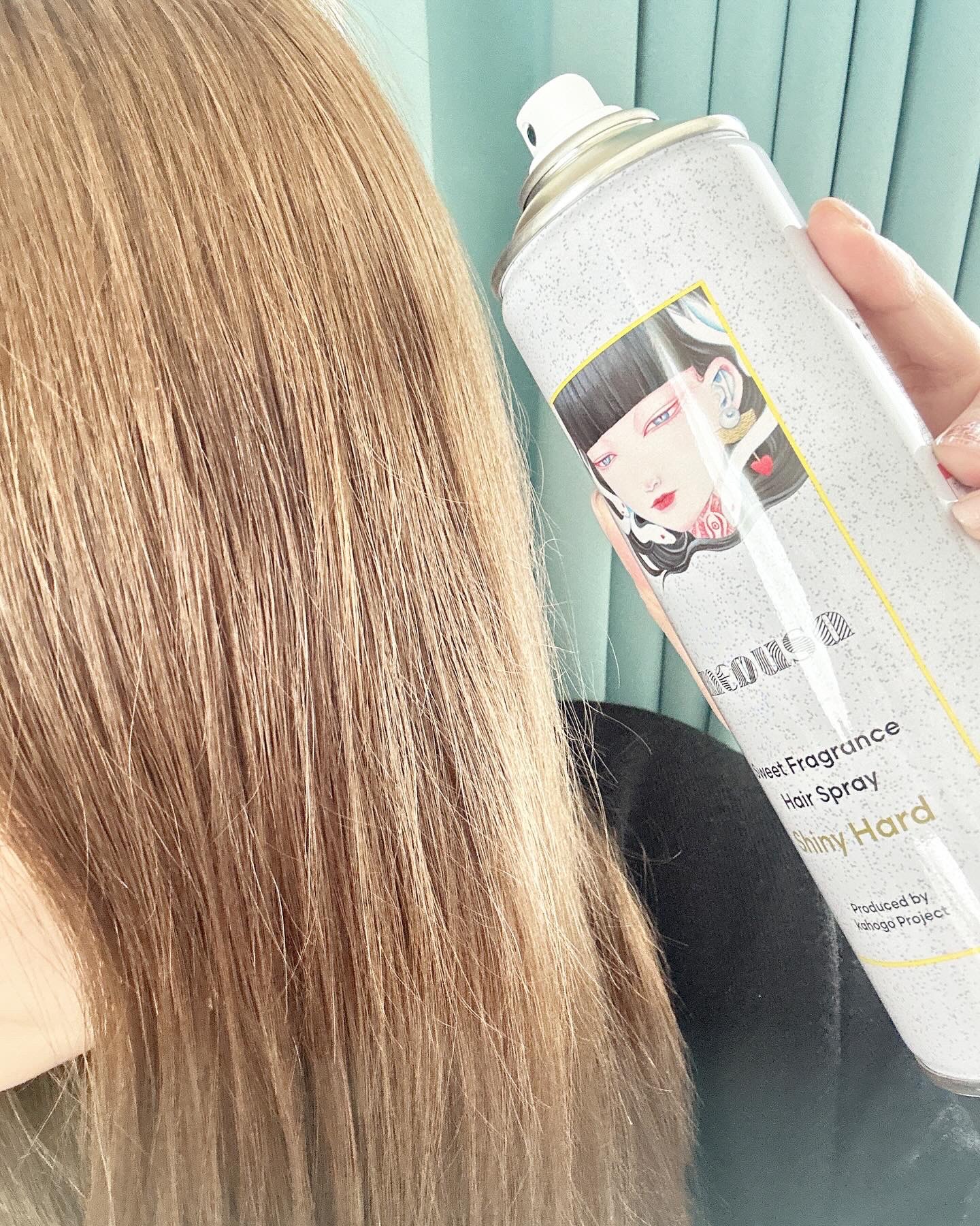スウィートフレグランスヘアスプレー シャイニーハード/メドゥーサ/ヘアスプレーを使ったクチコミ（3枚目）