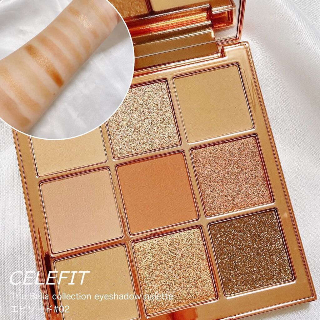 The Bella collection eyeshadow palette/CELEFIT/アイシャドウパレットを使ったクチコミ(6枚目)