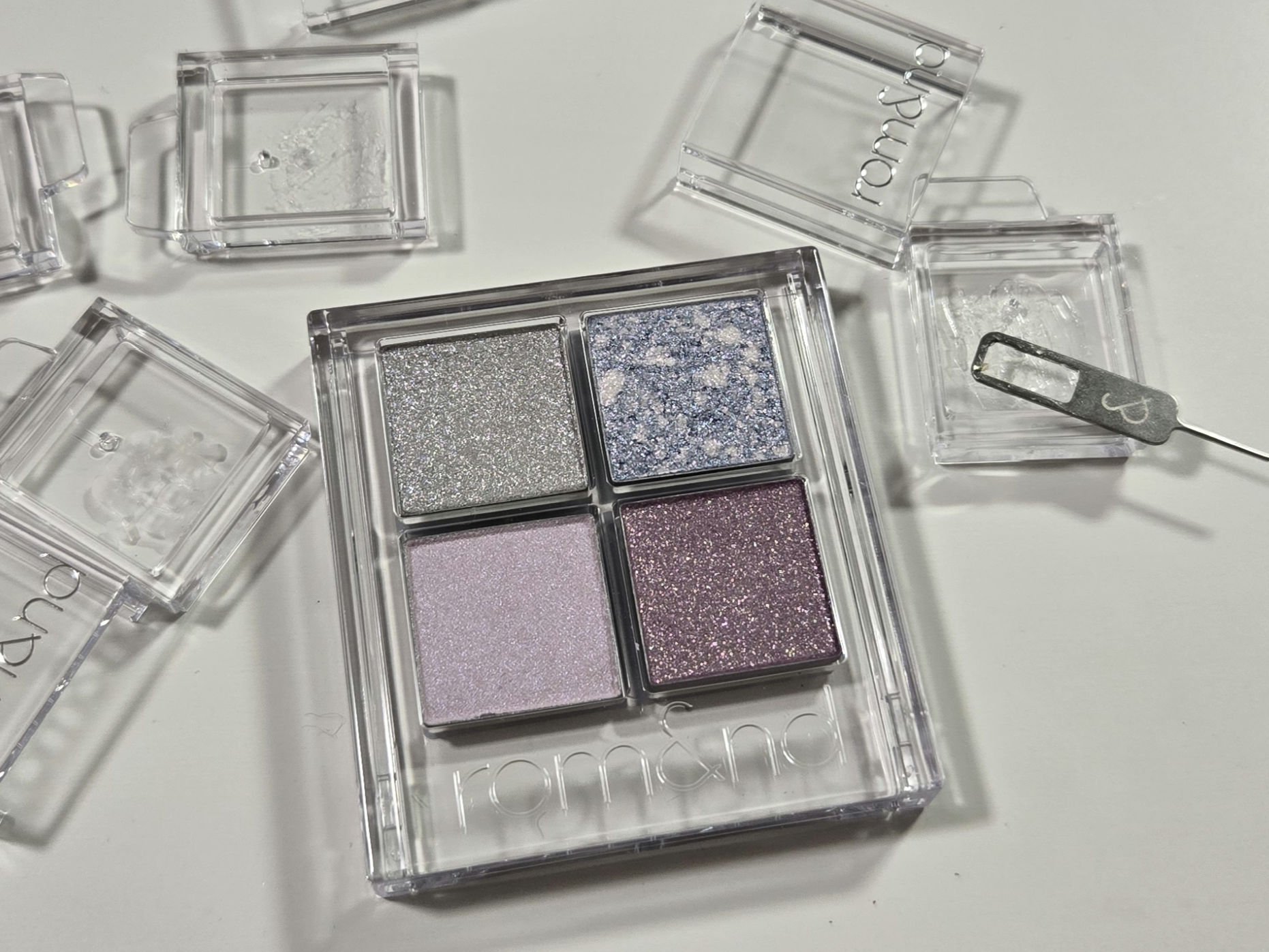 スライドインシングル/rom&nd/単色アイシャドウを使ったクチコミ（2枚目）