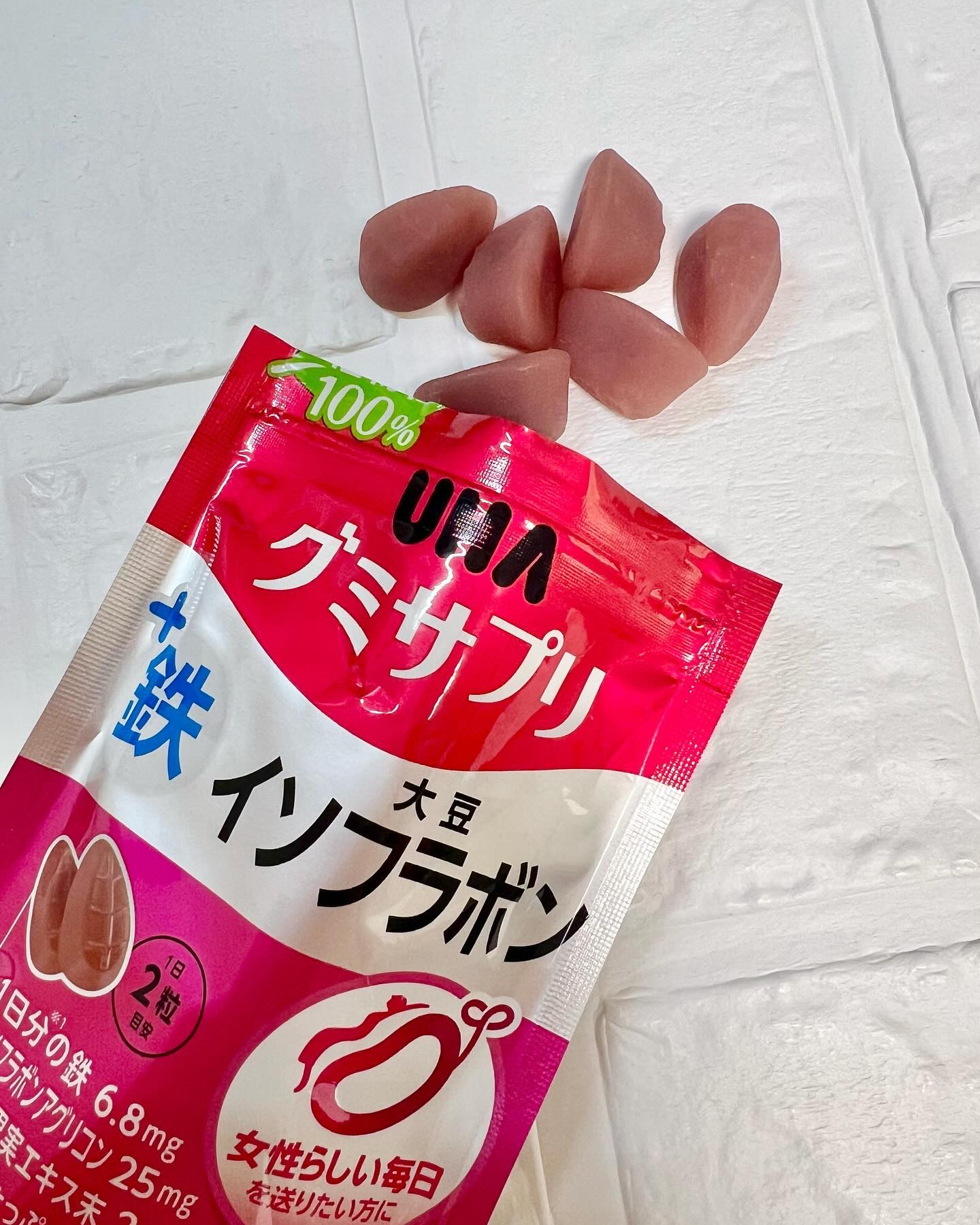 UHAグミサプリ大豆イソフラボン/UHA味覚糖/食品を使ったクチコミ（2枚目）