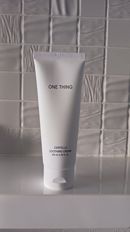 センテラスージングクリーム/ONE THING/フェイスクリームを使ったクチコミ(1枚目)