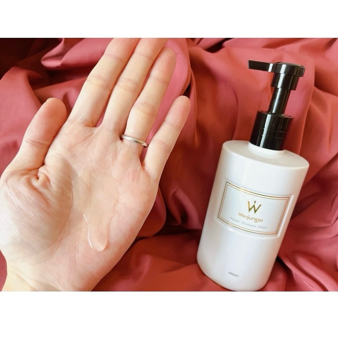 ウォンジョンヨ リペアシャンプー モイスト／リペアトリートメント モイスト/Wonjungyo/市販シャンプーを使ったクチコミ（2枚目）