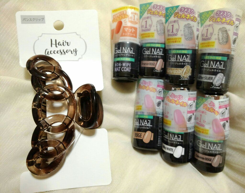ヘアアクセサリー/セリア/ヘアアクセサリーを使ったクチコミ（1枚目）