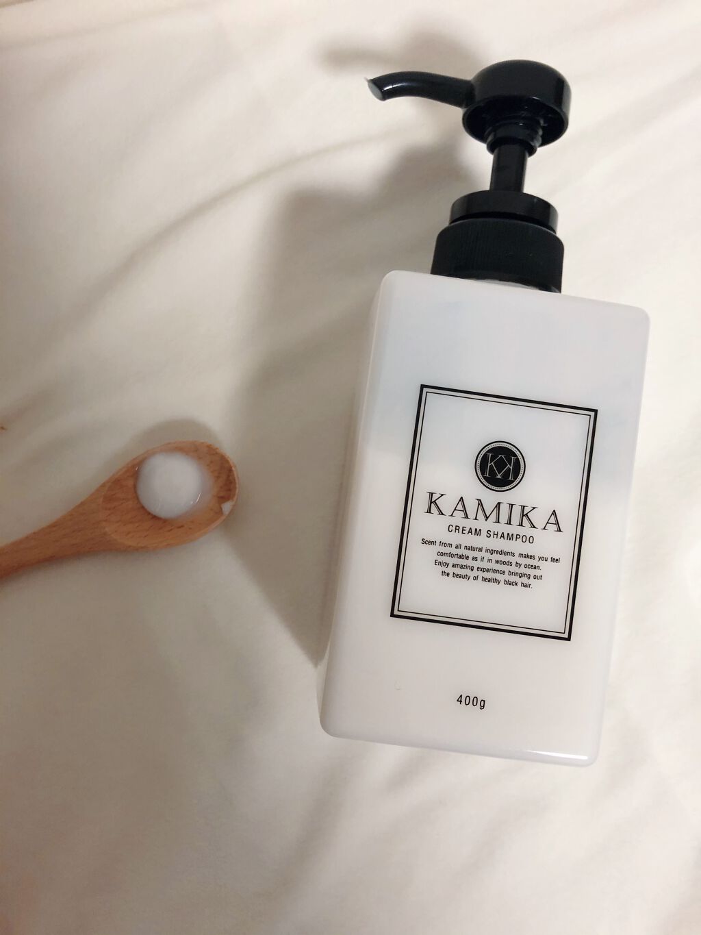 黒髪クリームシャンプー/KAMIKA/シャンプー・コンディショナーを使ったクチコミ（2枚目）