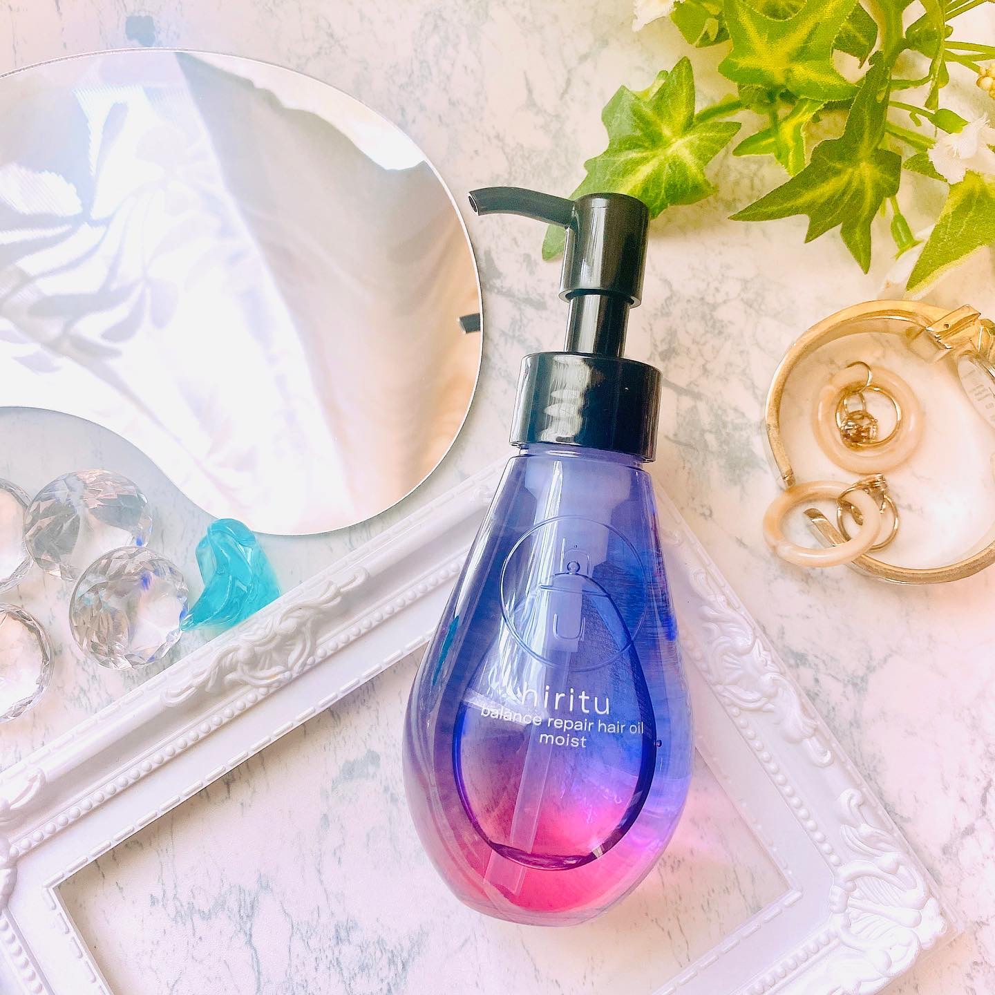 バランスリペアヘアオイル モイスト/hiritu/ヘアオイルを使ったクチコミ（1枚目）