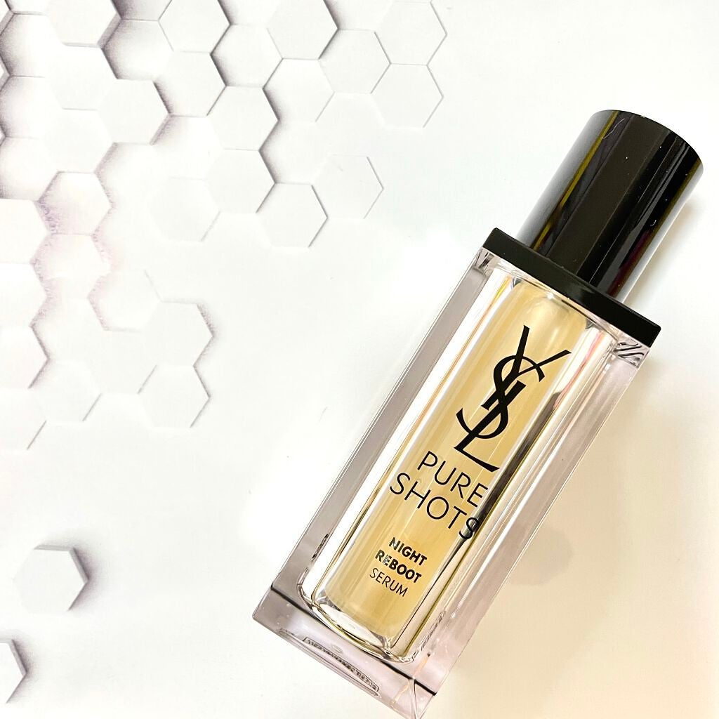 ピュアショット ナイト リチャージセラム/YVES SAINT LAURENT BEAUTE/美容液を使ったクチコミ(3枚目)