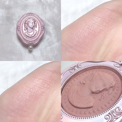 チークブラッシュパウダー/COLORROSE/パウダーチークを使ったクチコミ(2枚目)