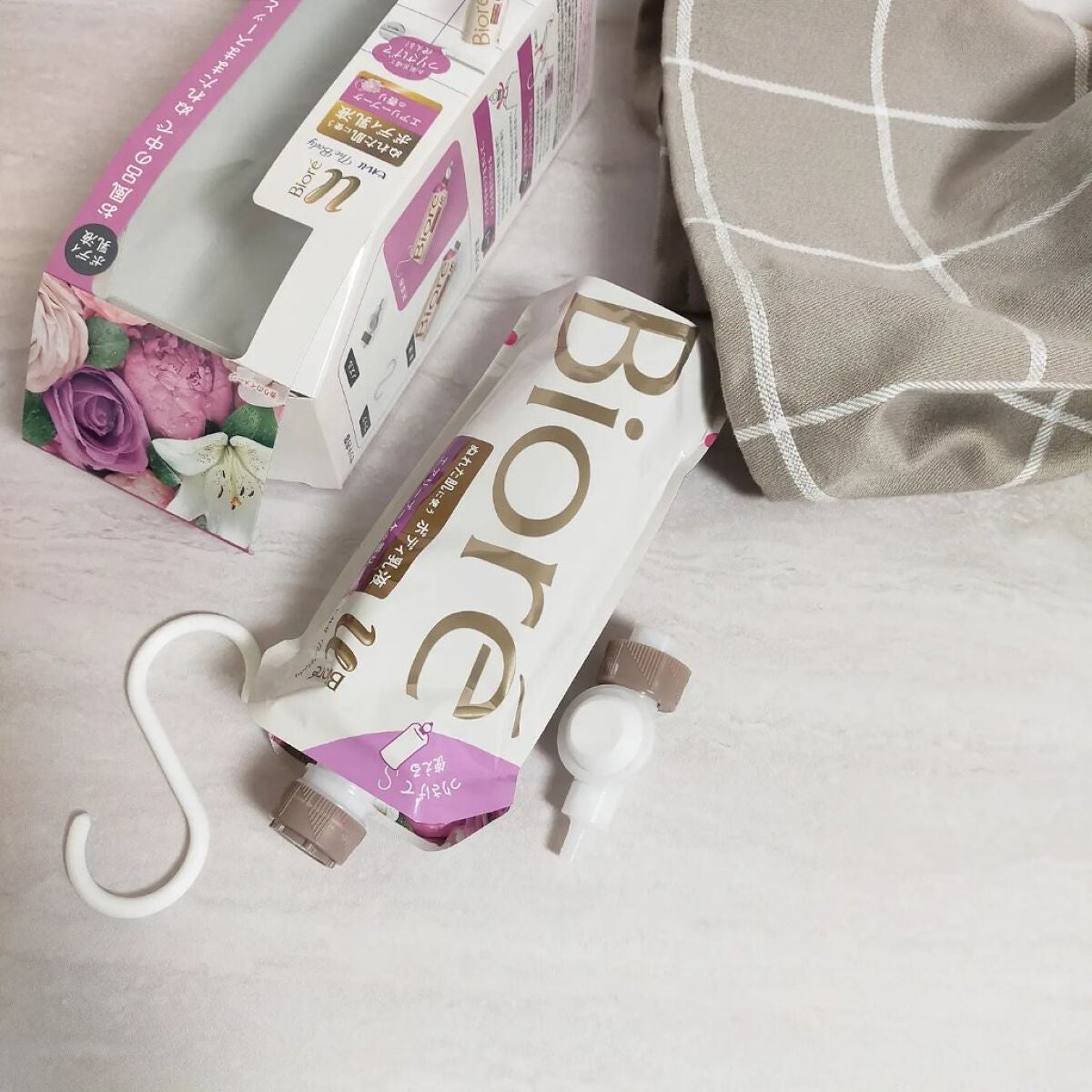 ザ ボディ ぬれた肌に使うボディ乳液 エアリーブーケの香り/ビオレu/ボディミルクを使ったクチコミ(1枚目)