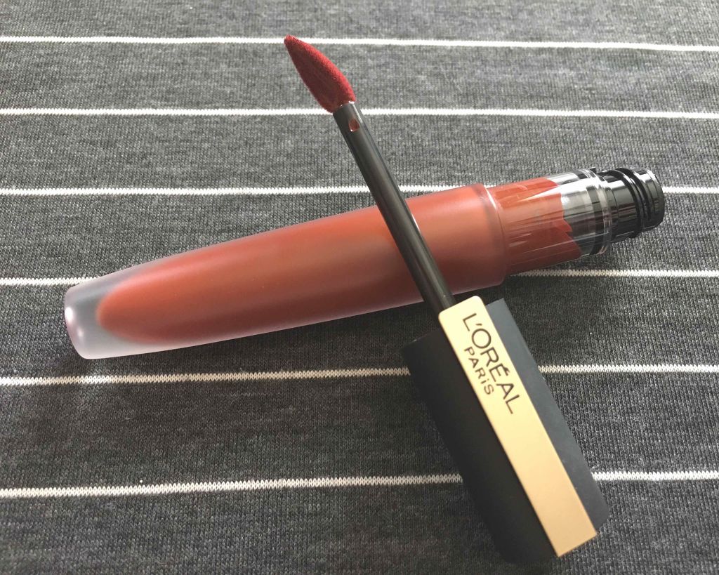 ルージュシグネチャー /ロレアル パリ/リップグロスを使ったクチコミ（2枚目）