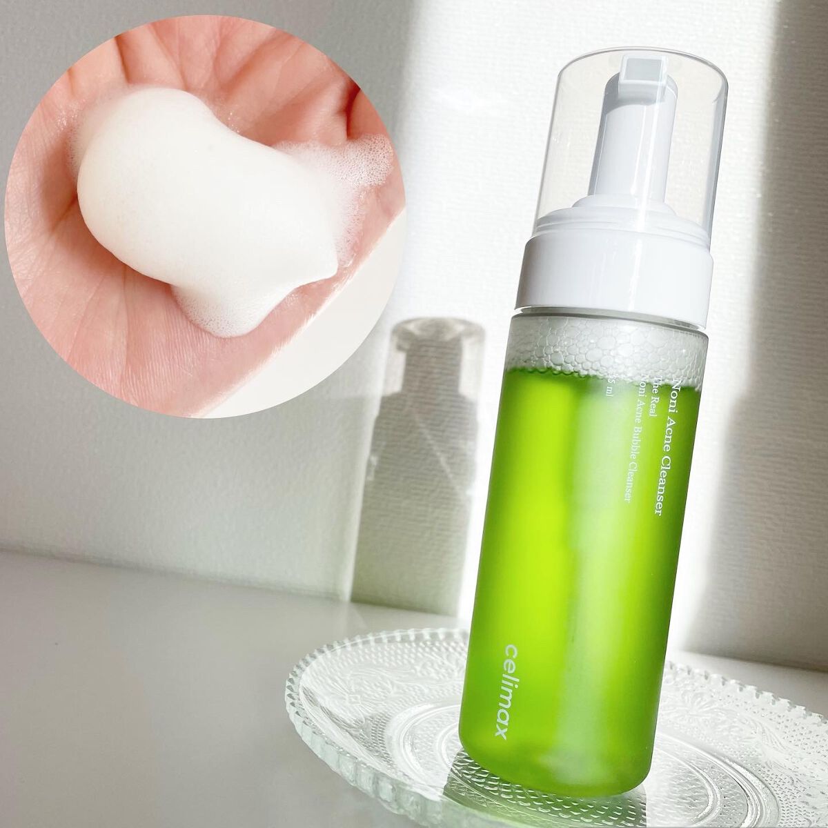 ザリアルノニアクネバブルクレンザー/celimax/泡洗顔を使ったクチコミ（1枚目）