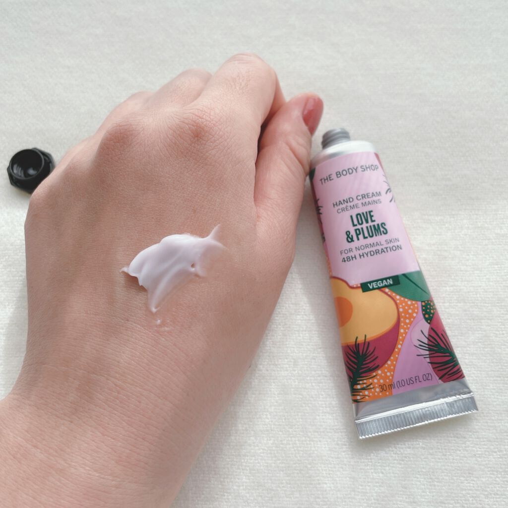 ハンドクリーム PLM/THE BODY SHOP/ハンドクリームを使ったクチコミ（2枚目）