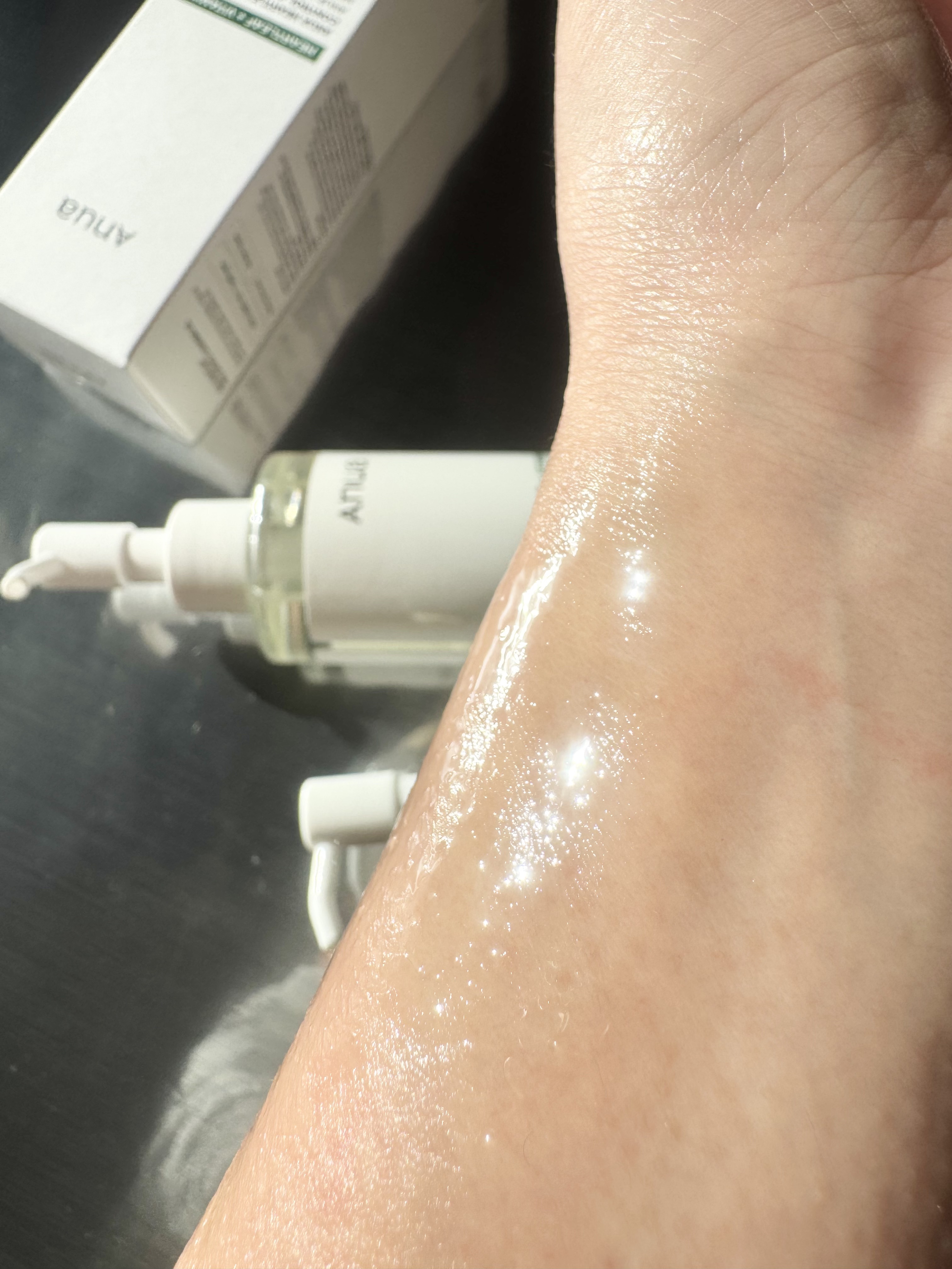 ドクダミ ポアコントロールクレンジングオイル/Anua/オイルクレンジングを使ったクチコミ（2枚目）