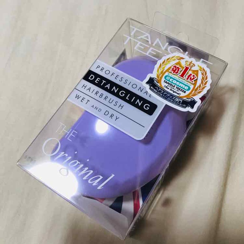 ザ・オリジナル ノーマル/TANGLE TEEZER/ヘアブラシを使ったクチコミ(1枚目)