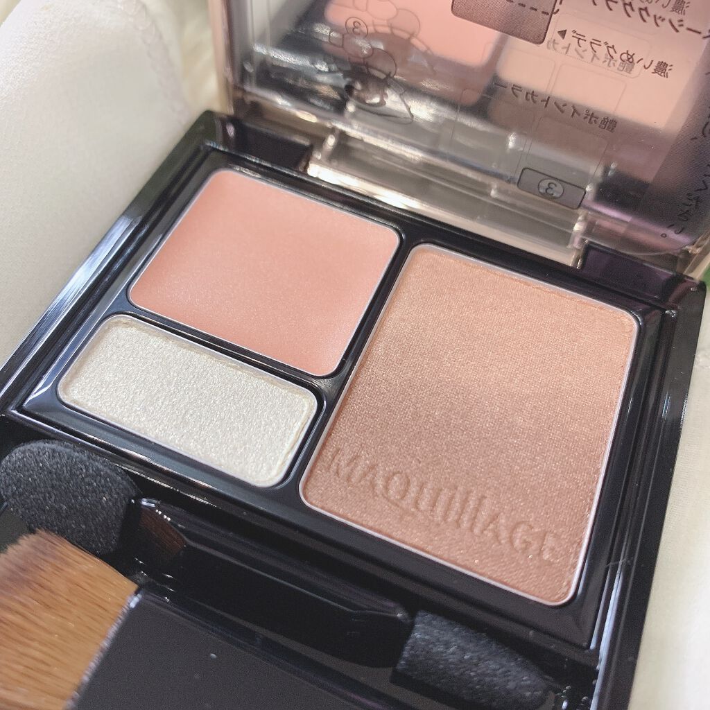 ドラマティックスタイリングアイズS/マキアージュ/アイシャドウパレットを使ったクチコミ(3枚目)