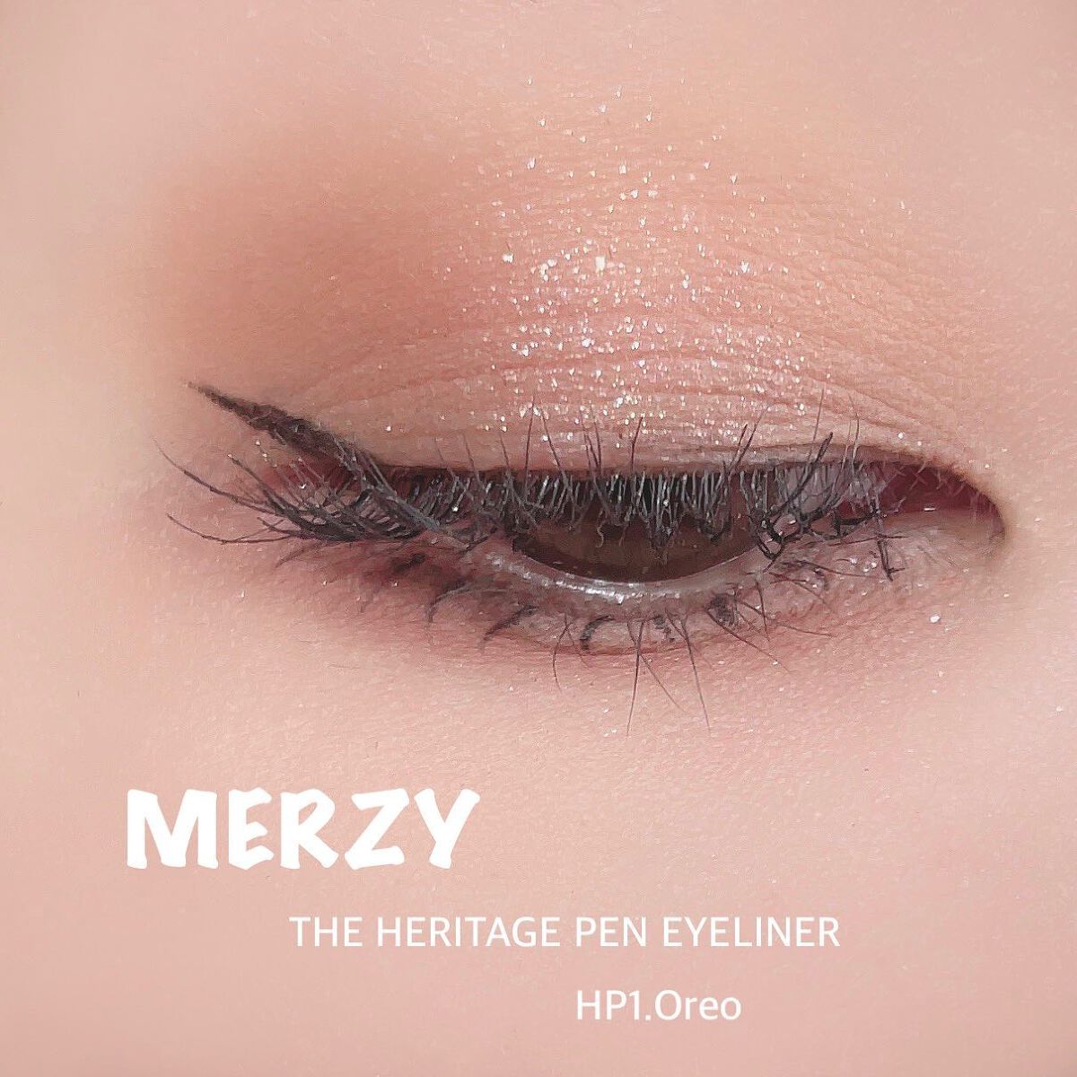 THE HERITAGE PEN EYELINER/MERZY/リキッドアイライナーを使ったクチコミ(4枚目)