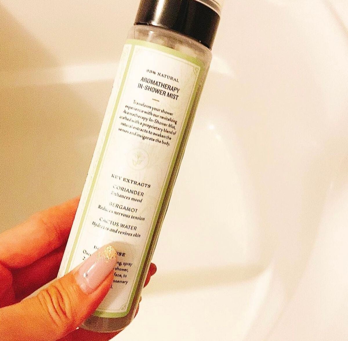 アロマインシャワーミスト/JR Watkins/保湿系入浴剤を使ったクチコミ(2枚目)