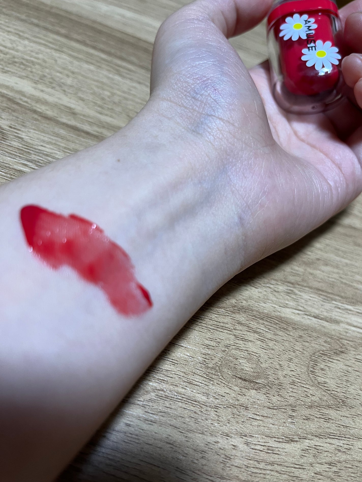 ジェルフィットティント/AMUSE/リップティントを使ったクチコミ(2枚目)