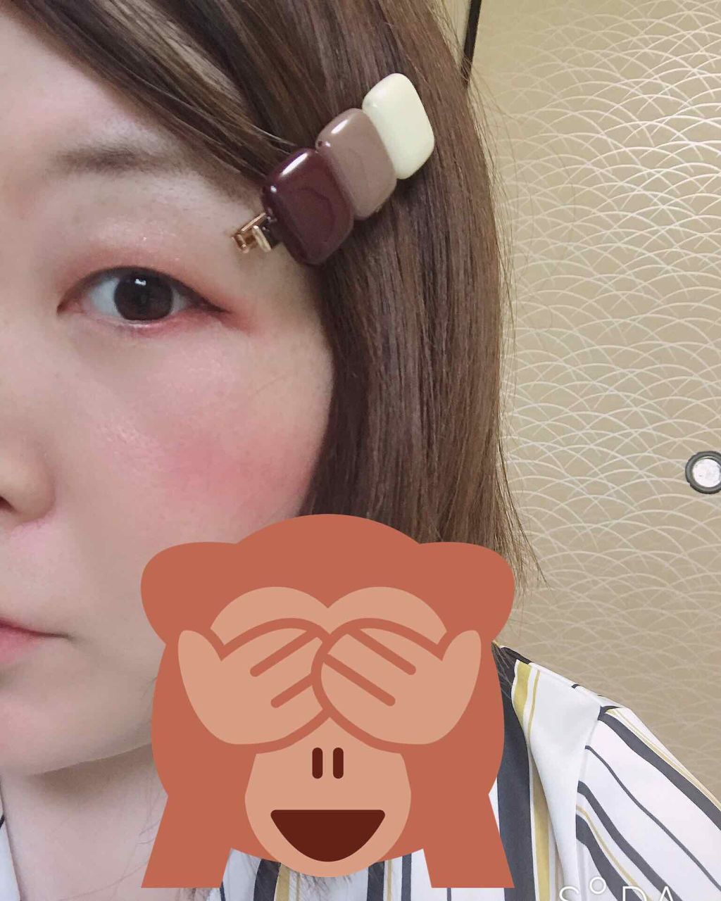 トーンアップアイシャドウ/CEZANNE/アイシャドウパレットを使ったクチコミ(2枚目)