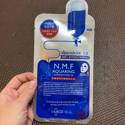 N.M.FアクアアンプルマスクJEX/MEDIHEAL/シートマスク・パックを使ったクチコミ(1枚目)