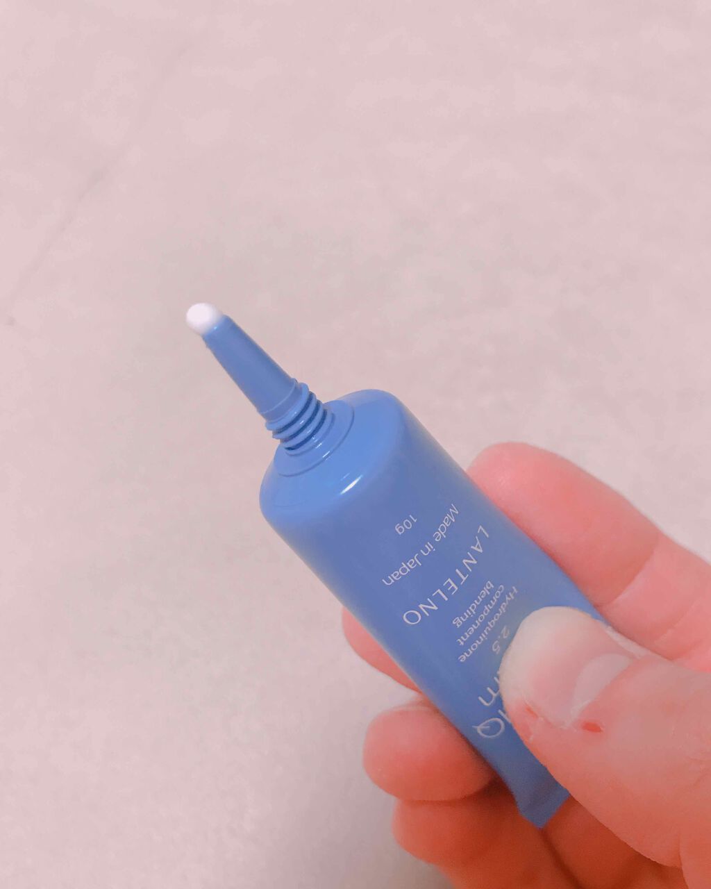 ハイドロキノン2.5%配合ランテルノホワイトHQクリーム/LANTELNO/フェイスクリームを使ったクチコミ(2枚目)