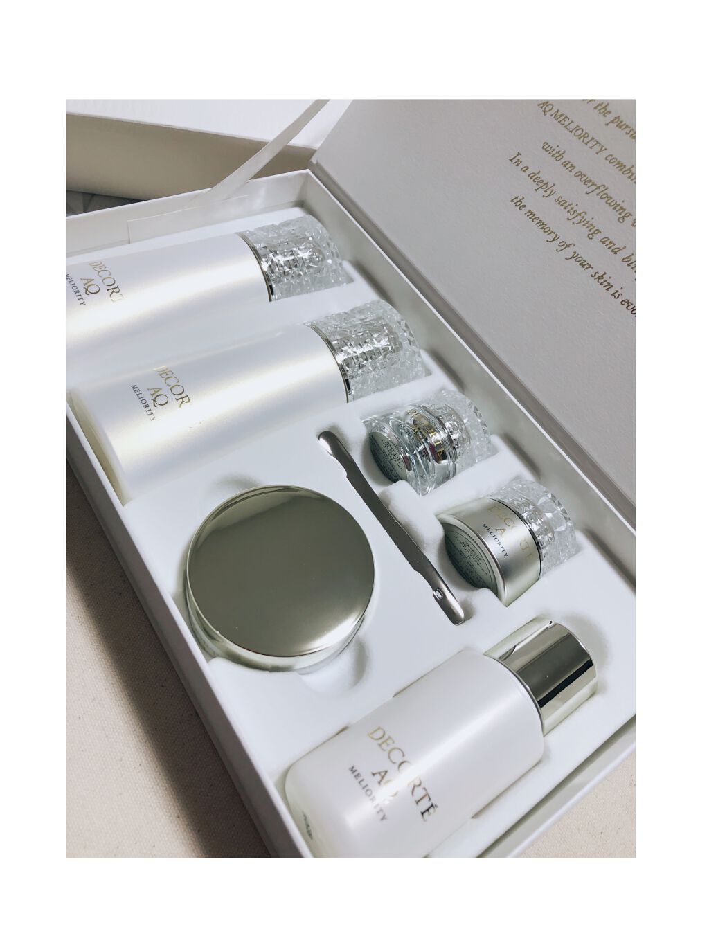 AQ ミリオリティ ラグジュリアス コフレ n/DECORTÉ/スキンケアキットを使ったクチコミ(3枚目)