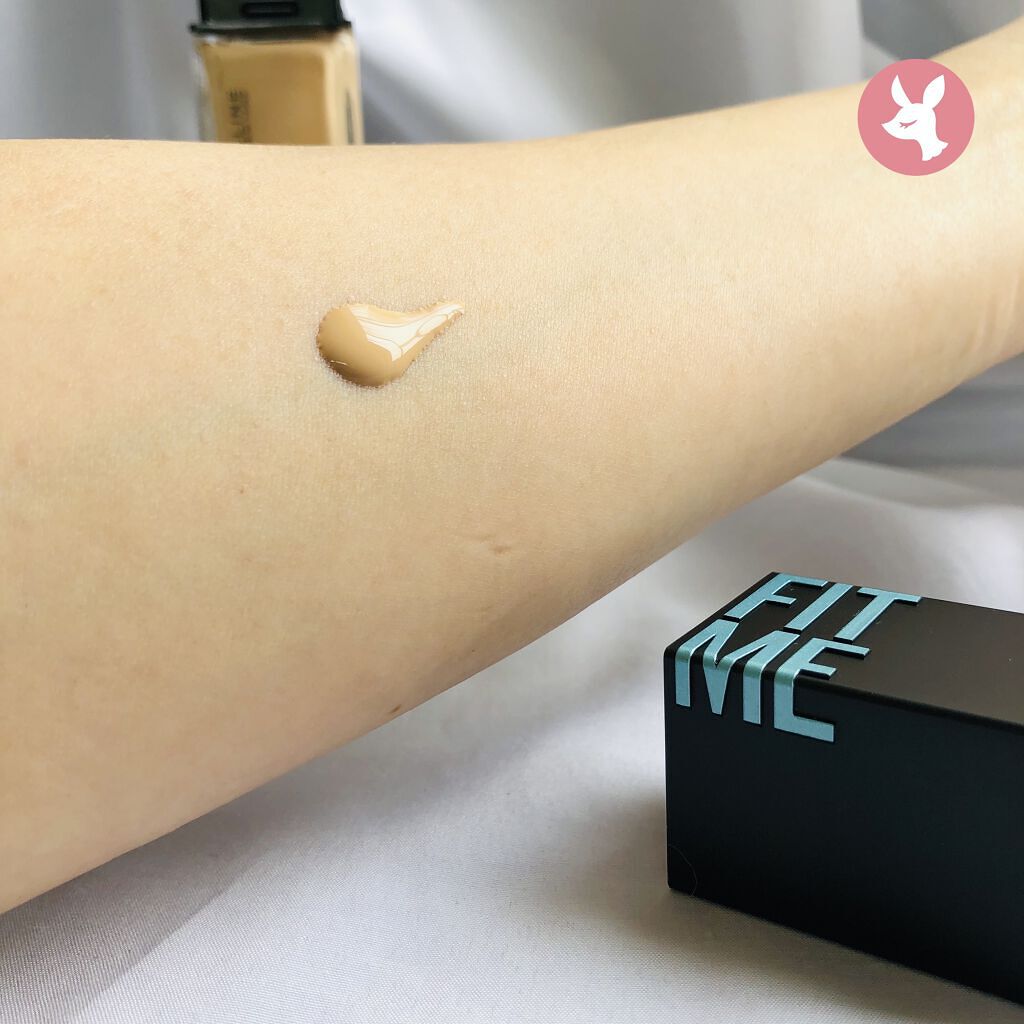 フィットミー リキッドファンデーション R/MAYBELLINE NEW YORK/リキッドファンデーションを使ったクチコミ（3枚目）