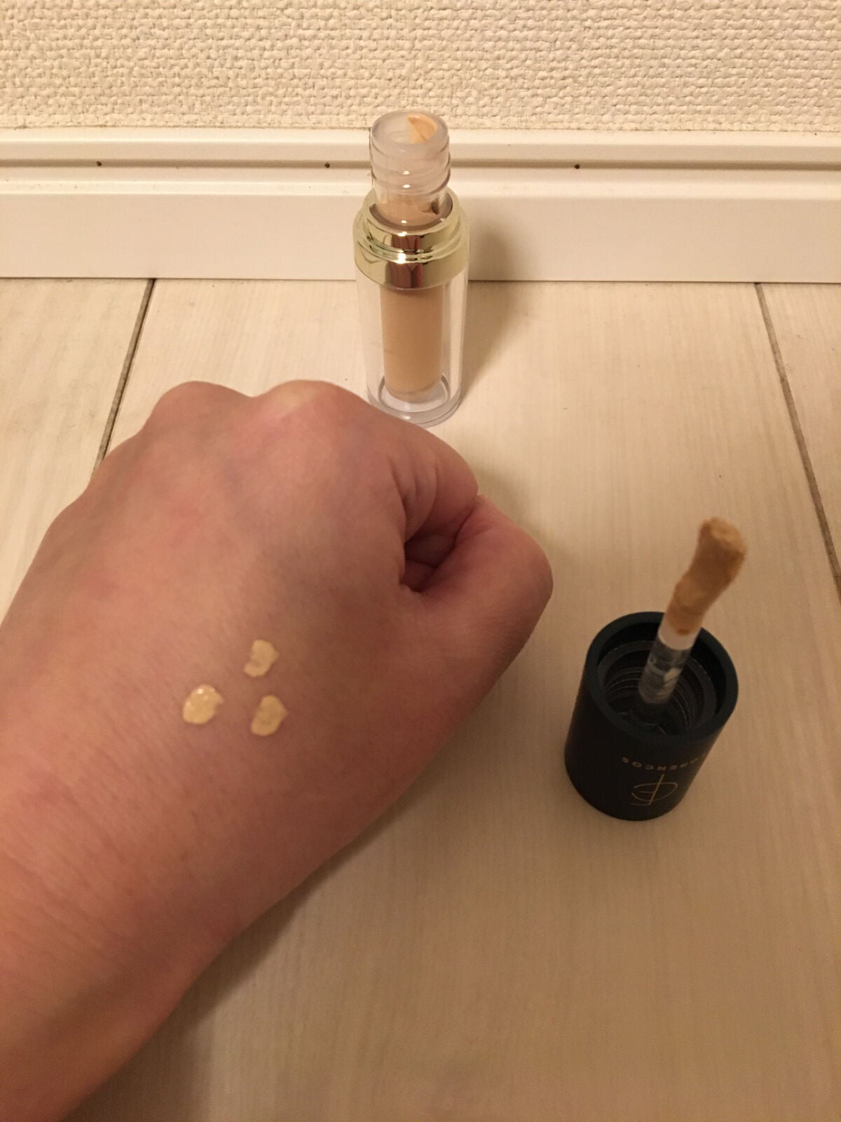 タトゥーウォータープルーフスカーコンシーラー/フォレンコス/リキッドコンシーラーを使ったクチコミ(3枚目)