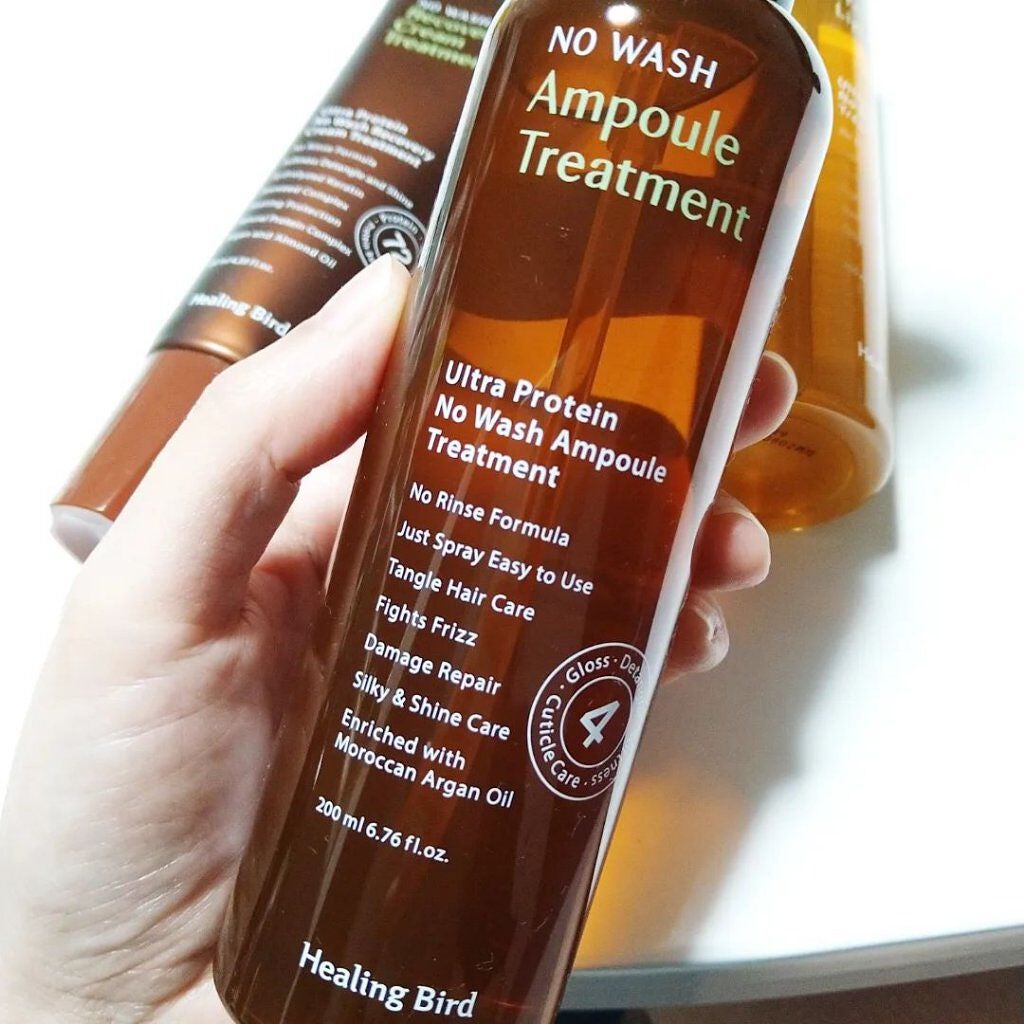 ノーウォッシュセラム トリートメント/Healing bird/ヘアオイルを使ったクチコミ(4枚目)
