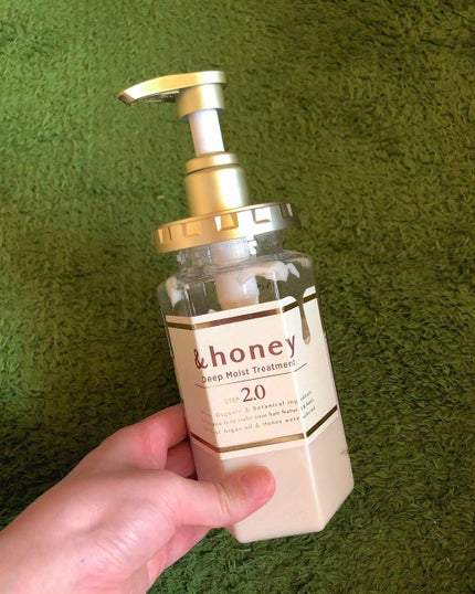 ディープモイスト シャンプー1.0/ヘアトリートメント2.0/&honey/市販シャンプーを使ったクチコミ(1枚目)