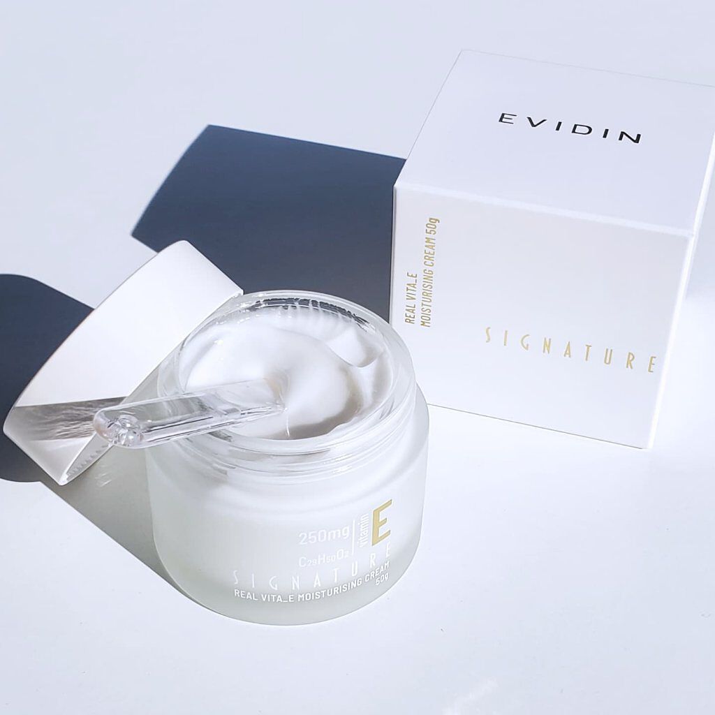 SIGNATIURE REAL VITA E MOISTURISING CREAM/EVIDIN/フェイスクリームを使ったクチコミ（1枚目）
