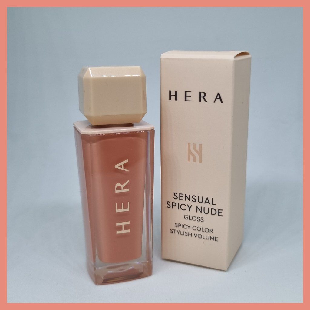 センシュアルスパイシーヌードグロス/HERA/リップグロスを使ったクチコミ（2枚目）