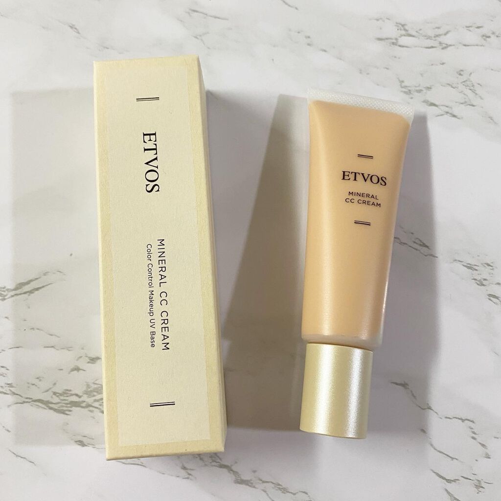 ミネラルCCクリーム/エトヴォス/CCクリームを使ったクチコミ(1枚目)