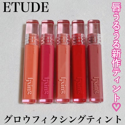 グロウ フィクシングティント/ETUDE/リップティントを使ったクチコミ(1枚目)