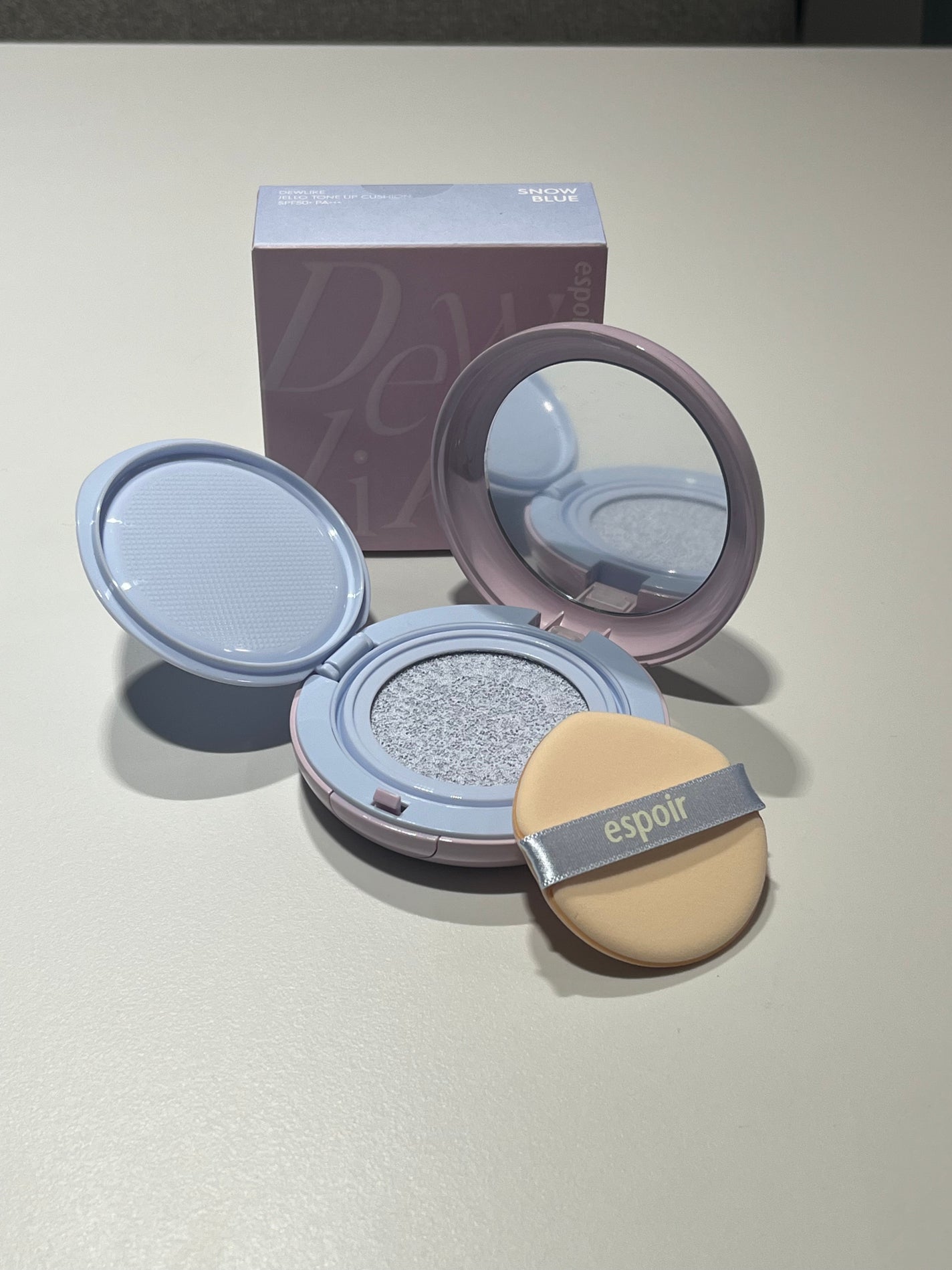 デューライクジェロー トーンアップクッション/espoir/化粧下地を使ったクチコミ(2枚目)