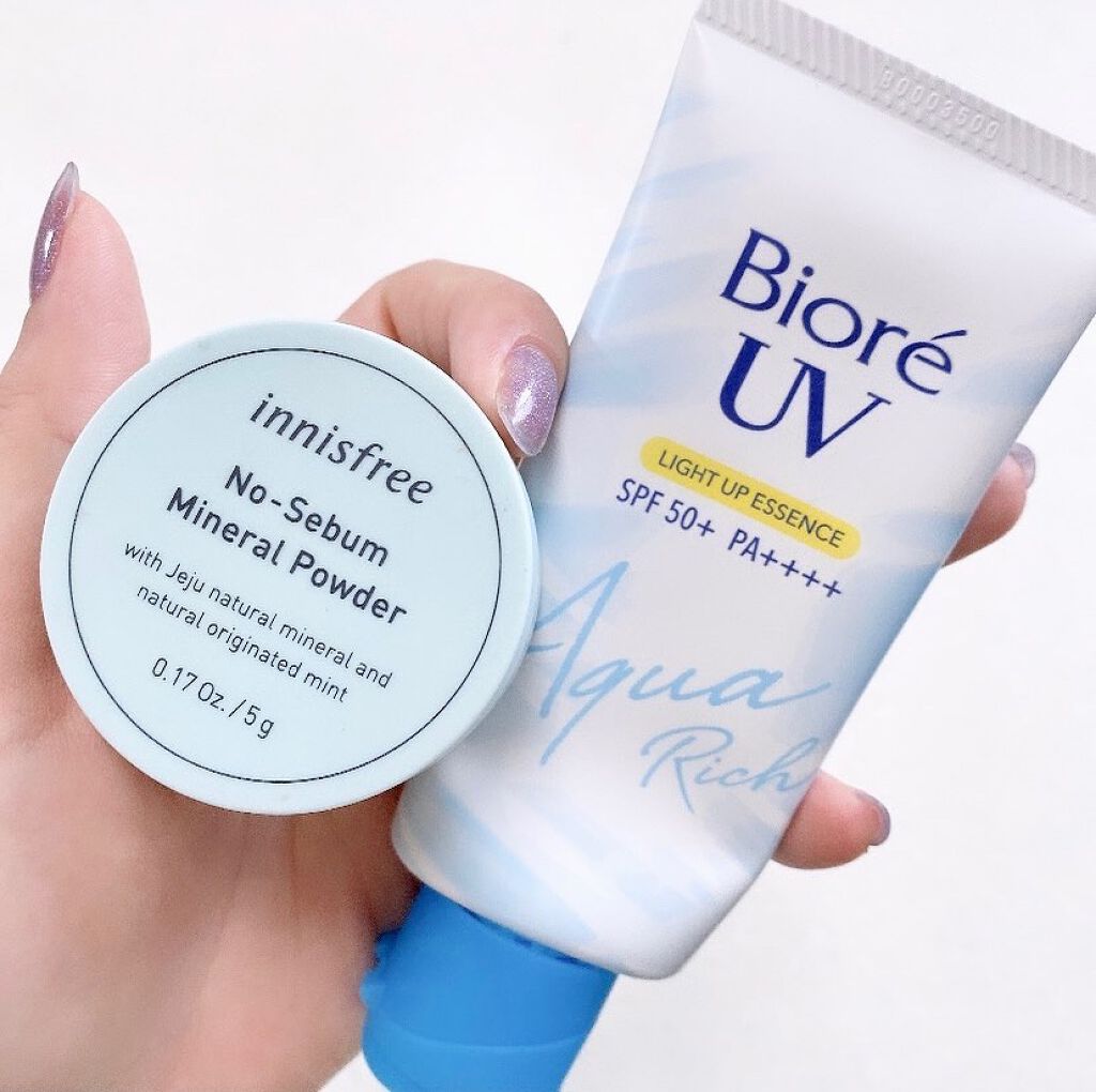 ビオレUV アクアリッチ ライトアップエッセンス/ビオレ/日焼け止めクリームを使ったクチコミ（1枚目）