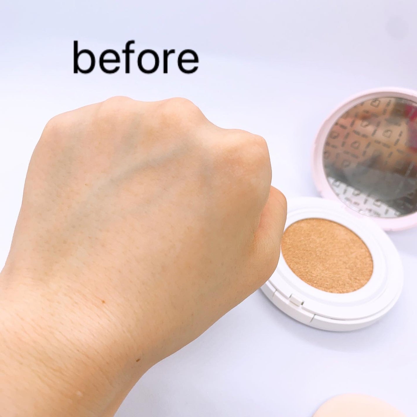 F5 リフレッシュクッション/keybo/クッションファンデーションを使ったクチコミ(2枚目)