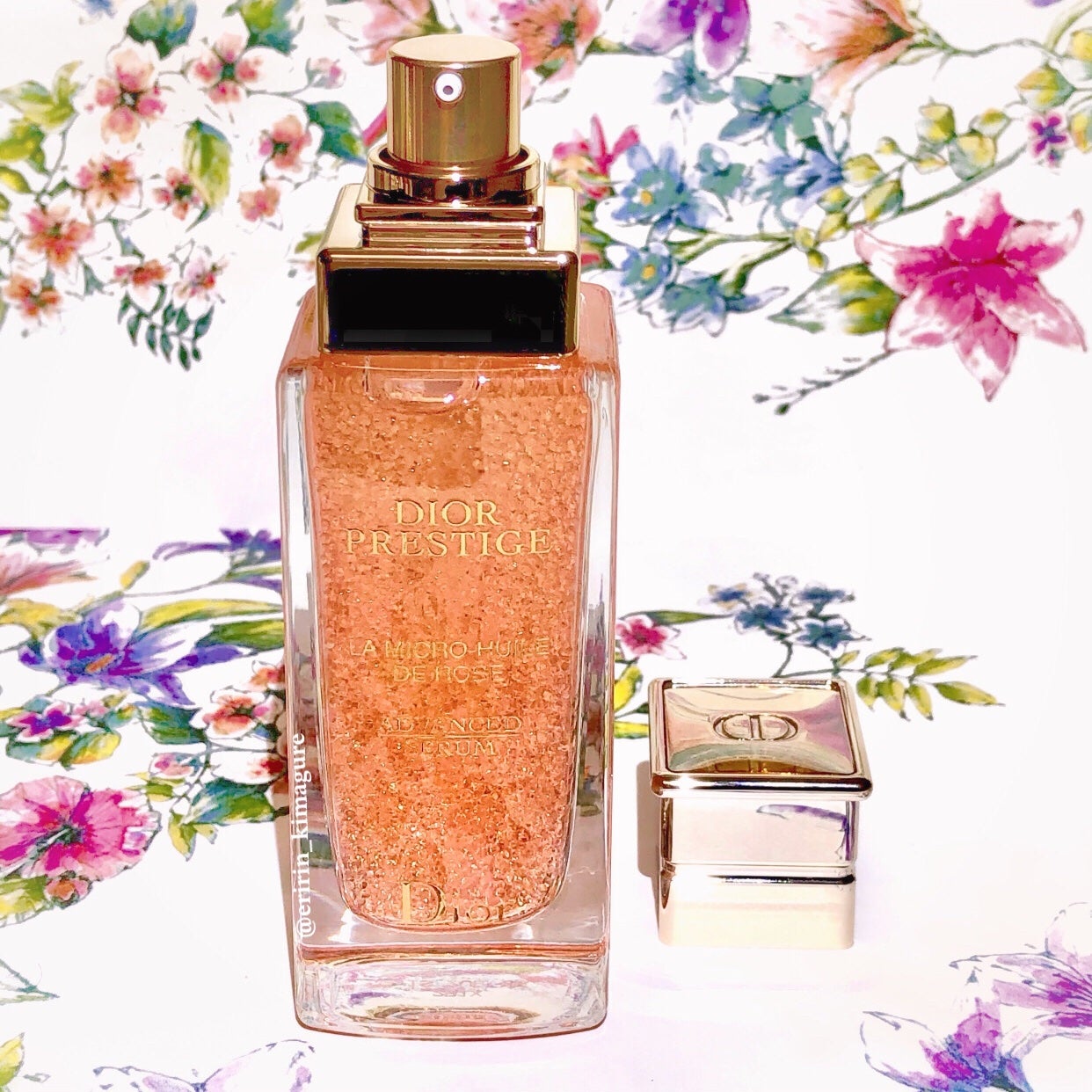 プレステージ マイクロ ユイル ド ローズ セラム/Dior/美容液を使ったクチコミ(2枚目)